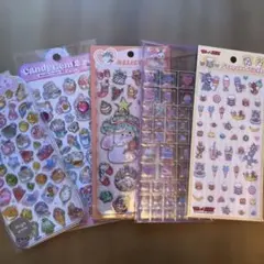 picnicシール　おまとめ品　タイル　Candygem トムジェリ