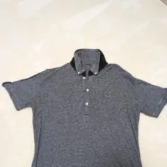 DIESEL ストライプ ポロシャツ（黒と白）