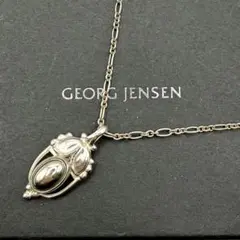 新品・未使用 ジョージジェンセン ２００３イヤーペンダント(シルバーネックレス) 北欧デンマーク2003'sGeorg JensenジョージジェンセンHeritage