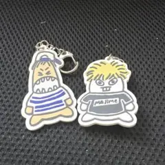 スカイピース まじめん アクリルキーホルダー カラフルキャラクター