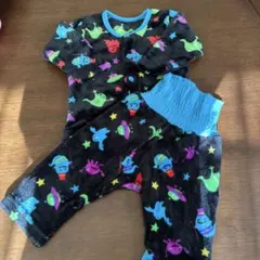 カラフル宇宙柄フリースパジャマセット