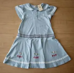 【新品未使用】Souris ワンピース（刺繍付き）