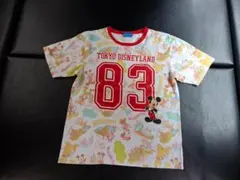 東京ディズニーランド Tシャツ 83　キッズ用Mサイズ