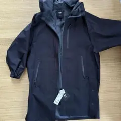 【UNIQLO x Theory】ブロックテックコート　Sサイズ　ブラック