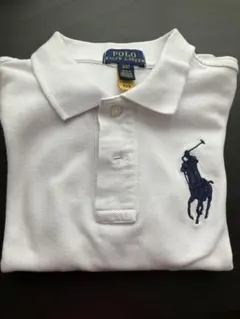 Polo Ralph Lauren ホワイトポロシャツ 長袖　3T