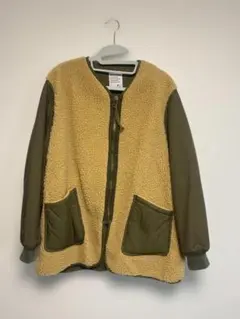 H.UNIT Particular Products ボア×ナイロン ジャケット