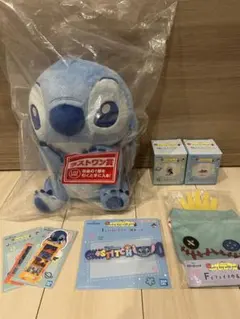 【新品・未開封】 スティッチ 一番くじ ラストワン 計７点