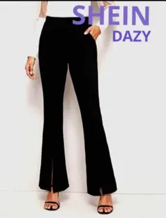 SHEIN　Dazy　黒　パンツ　スラックス