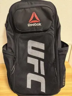 【希少】Reebok×UFCバックパック ブラック 希少】UFC Reebok リーボック バッグパック 廃盤 希少品】Reebok UFC