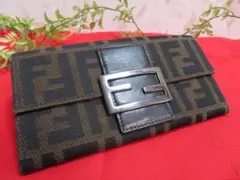 FENDI フェンディ キャンバス ズッカ柄 長財布 - メルカリ