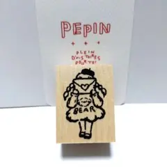 PEPIN紙博限定 手紙と女の子スタンプフェスティバルハンコレ新作