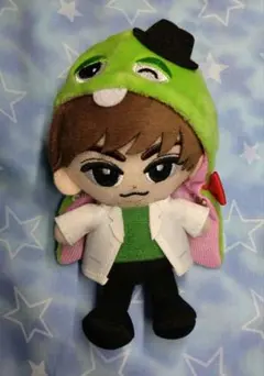 82 阿部亮平　すのチル ぶら下がり ぬいぐるみ snowman　ガチャピン　付