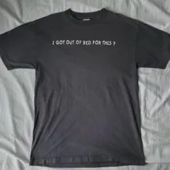 00s ジョーク tシャツ 発泡プリント グッドレギュラー メッセージ