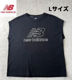 New Balance ニューバランス ロゴTシャツ ノースリーブ L ブラックのサムネイル