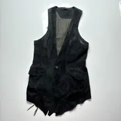 00s archive Yasuyuki Ishii leather vest - メルカリ