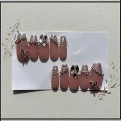 さ*と様 【ちゅるん】ピンク 埋めつくし ネイルチップ