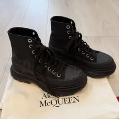 Alexander McQUEEN ハイカット スニーカー ブラック 37のサムネイル