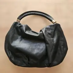 ☆regalo tokyo☆ブラックワンショルダーレザーバッグ☆美品☆