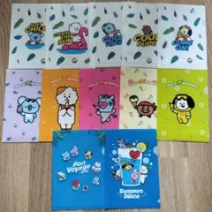 BT21 クリアファイルセット
