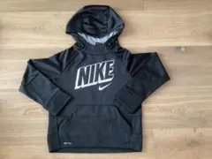 NIKE Dri-FIT フード付きパーカー Sサイズ140㎝　 黒　キッズ