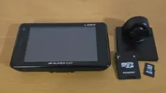 ユピテルレーダー探知機、スパーキャットＬＳ310の動作中古品。 ユピテル スーパーキャット レーザー レーダー探知機 LS310