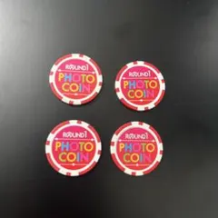 ROUND1 PHOTO COIN ラウンドワン 4枚セットのサムネイル
