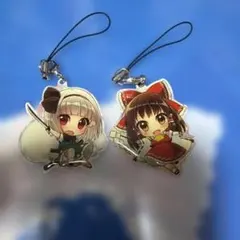 東方波天宮東方project メタルチャーム　博麗霊夢　魂魄妖夢　まとめ売り