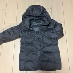 UNIQLO ダウンコート sサイズ(150センチ)ダークグレー　男女どちらでも