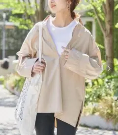 Spick and Span プルオーバーシャツ　ベージュ