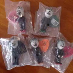 マンウィズアミッション　フィギュアキーフォルダー5種類セット