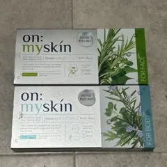 ヨミテon:myskin ハーブピーリング　フェイス　ボディ　2箱セット