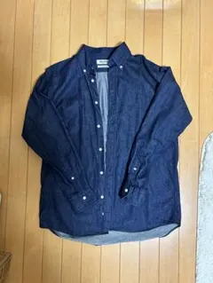 GYMPHLEX 濃紺インディゴシャツ サイズM
