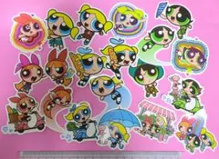 パワーパフガールズ　ステッカー　シール　20枚セット