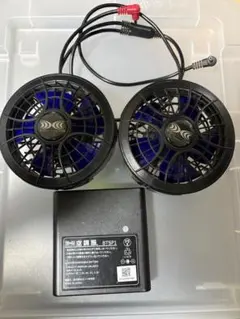セフト研究所 SK23021空調服用 ファン2個セット バートル サンエス