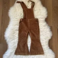 TWIN COLLECTIVE コーデュロイフレアオーバーオール 2y