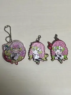 鬼滅の刃 甘露寺蜜璃 ラバーマスコット キーホルダー まとめ売り