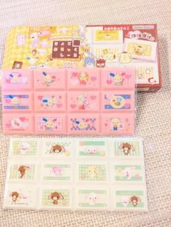 サンリオ ちょこぶろっくしーる ウサハナ シュガーバニーズ