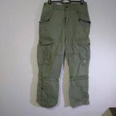 カーキ ワークパンツ