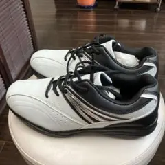 FT-202 ホワイト ゴルフシューズ 26.5cm