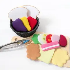 【即納】サンドイッチセット　フェルト　おままごと　ごっこ遊び