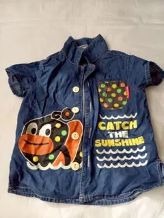 女の子 100cm まとめ売り 2点セット 夏服 トップス デニムシャツ