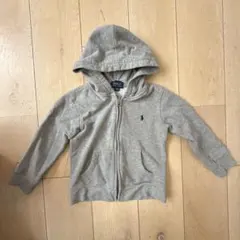 Polo Ralph Lauren グレー フード付きパーカー 4/4T