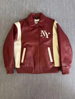 96&97年秋冬発売 アベイシングエイプ 2ndスタジャン オレンジ Lサイズ