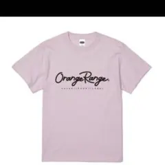 ORANGE RANGE パープル L Tシャツ 紫 2025 筆記体