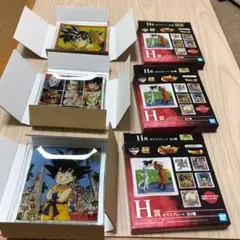 ドラゴンボール　ガラスプレート3種