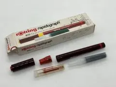 ロットリング　ラピッドグラフ　製図ペン　0.1mm