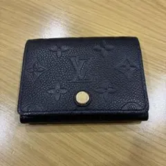 美品】ルイヴィトン ポルトモネ ロザリ アンプラント ブラック M81455