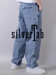 Levi's リーバイス　シルバータブ　カーペンター　ワイド　バギーデニム