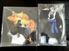 鬼滅の刃 ビッグアクリルスタンド 善逸 獪岳 アニプレックスオンラインくじ