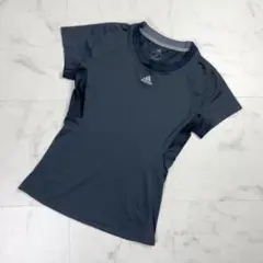 adidas 半袖Tシャツ AEROREADY 吸汗速乾 黒サイズL*OD199